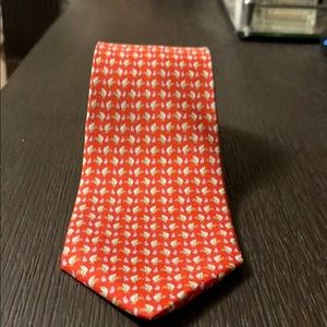 Ferragamo rooster tie. Mint condition, no tags